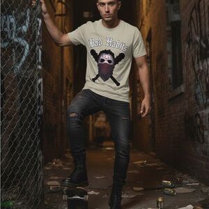 Bad Habits Graphic Tee - Cream